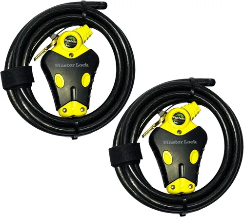 Miniatura 14 de Master Lock 8413 Python - Cerraduras de cable (Maestra)