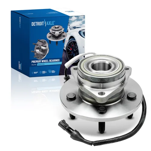 Miniatura 48 de Detroit Axle - Conjunto de cubo de rodamiento de rueda delantera para Nissan Altima 02-06 (3.5L V6)/Maxima 00-08, INFINITI I30 00-01/I35 02-04 5