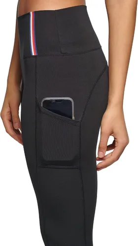 Miniatura 3 de Tommy Hilfiger Leggings de entrenamiento de alto rendimiento para mujer