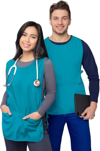Miniatura 2 de Sivvan Delantal unisex - Delantal Cobbler 2-Pack Azul verdoso