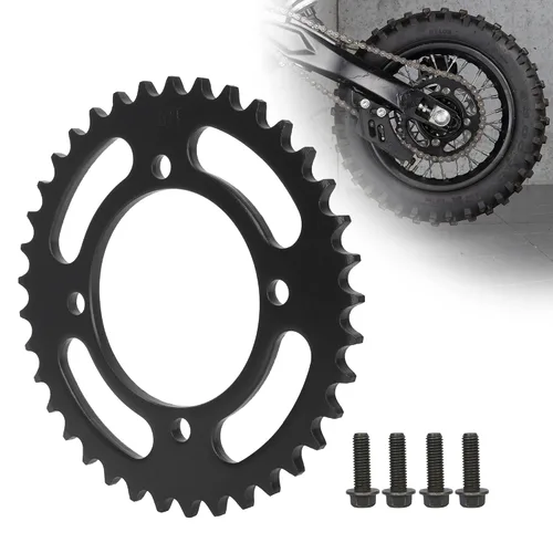 Miniatura 14 de RUTU Piñón de Cadena 420 Piñón Trasero 35 Dientes 76mm para Motocicletas Chinas de 50 70 90 110 125 140cc 150 160 170 Cc Apollo RFZ CRF50 XR50 SDG