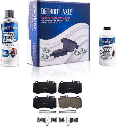 Miniatura 37 de Detroit Axle – Pastillas de freno traseras para Mazda 6 2016-2021, pastillas de freno de cerámica con accesorios 2017 2018 2019 2020 de repuesto