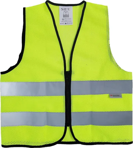 Miniatura 12 de Chaleco de seguridad SIFE para niños de 3 a 12 años, con tecnología compatible 3M, 6 colores - malla y punto Púrpura