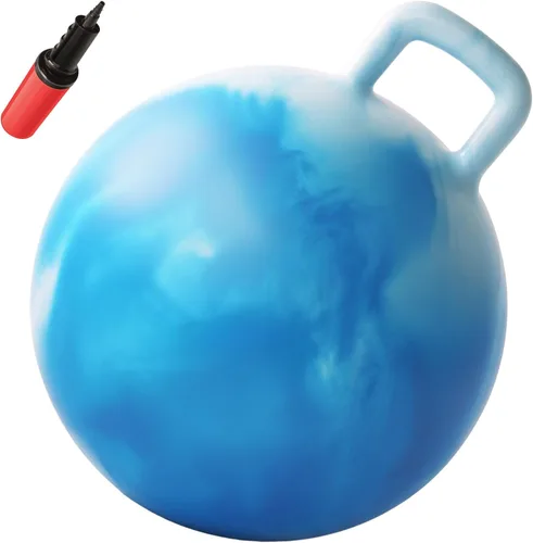 Pelota para adultos Waliki Toys Hopper (Hippity Hop Ball, Hopping Ball, bouncy Ball, con asas, Sit & Bounce, Space Hopper, Kangaroo Bouncer, Jumping