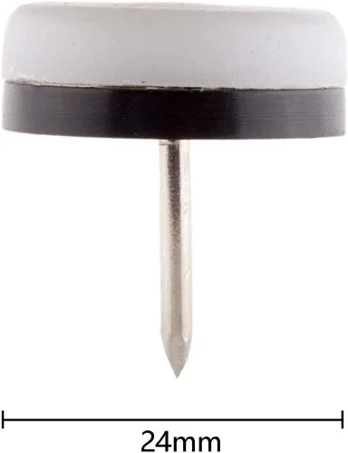 Miniatura 2 de 50 almohadillas redondas para muebles, deslizadores deslizantes para alfombras, almohadillas antideslizantes para muebles, protectores de suelo
