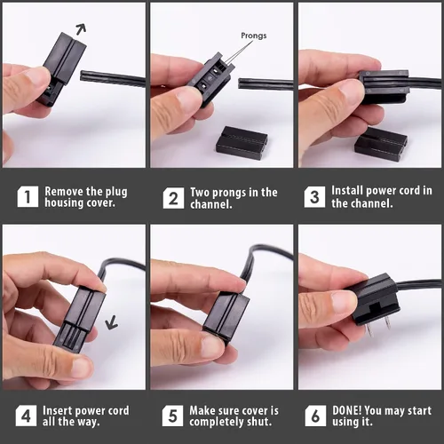Miniatura 4 de Tubo deshumidificador seguro para pistola flexible, fácil de operar para controlar la humedad y prevenir el óxido, aprobado por UL, 24 pulgadas