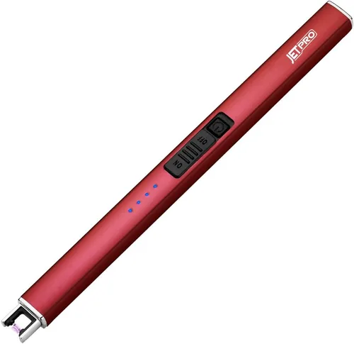 Miniatura 8 de Encendedor eléctrico de arco resistente al viento, sin llama, recargable por USB, con bloqueo de seguridad para velas, barbacoa, camping