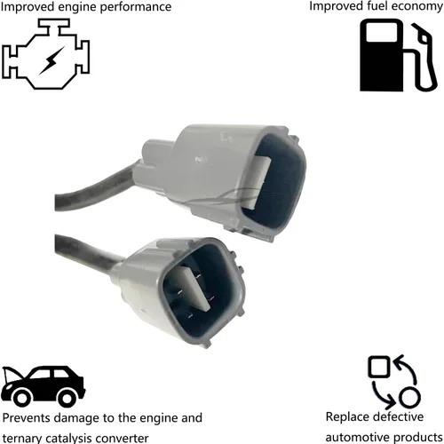 Miniatura 7 de Dropwater 1 par de sensores de O2 superior e inferior de repuesto para Toyota 1996 19997 1998 4Runner, 1995-1999 Tacoma, Reemplazos #234-4162