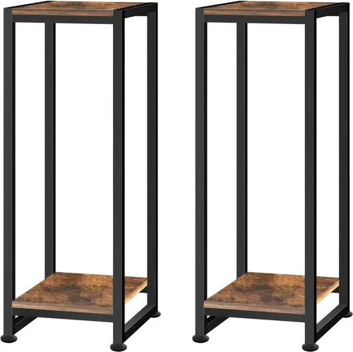 Miniatura 9 de Lilybud- lily Soporte para plantas de interior, 31.5 pulgadas de alto, soporte de pedestal de madera resistente para interiores y exteriores