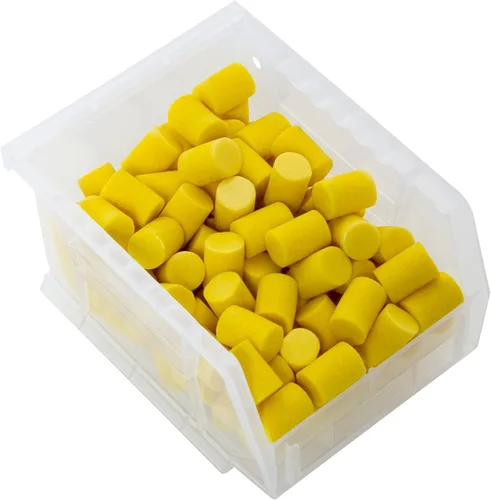 Miniatura 24 de Akro-Mils 30210 AkroBins contenedores de plástico para almacenamiento, se pueden colgar y son apilables, (5 x 4 x 3 pulgadas), color rojo, 6