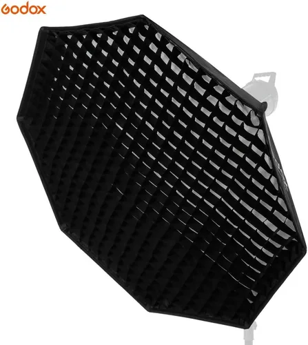 Miniatura 2 de Godox Softbox Octagonal de 37"/95 cm, Soporte de Bowens Compatible con Iluminación de Estudio Fotográfico Strobe MS300 SK400II AD600 AD400Pro y FW