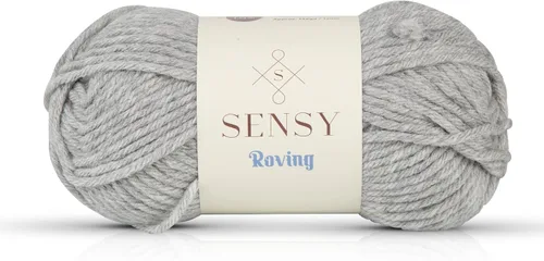 Miniatura 36 de Sensy Roving - Ovillo de lana multicolor, 3.5 onzas, 132 yardas, calibre 5, voluminoso (otoño)