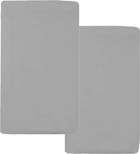 Miniatura 15 de TL Care Sábana bajera ajustable de punto de jersey de 18 x 36 pulgadas de algodón 100 % natural, suave, transpirable, para niños y niñas