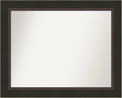 Miniatura 232 de Amanti Art Espejo personalizado, espejo de baño de bronce Milano, espejo de pared o espejo de tocador de baño sobre el fregadero