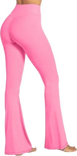 Miniatura 6 de Sunzel Womens Flare Leggings with Tummy Control Crossover Waist and Wide Leg