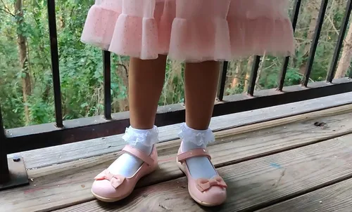 Miniatura 7 de Calcetines de vestir al tobillo con volantes de encaje con volantes para niñoniñoniña