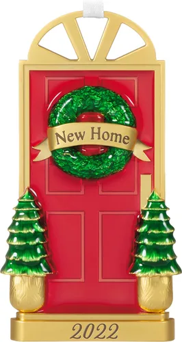 Hallmark Keepsake Adorno Navideño Colgante, Metal, 2022, Nuevo Hogar, Regalos de Inauguración para el Nuevo Hogar