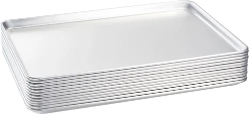 Miniatura 2 de Tiger Chef 19 Gauge sartén de un cuarto, Plateado