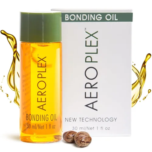 TRIDESIGN Aeroplex - Aceite de unión – Repara, promueve el crecimiento y evita la rotura – Suero sedoso para cabello seco, dañado y encrespado –