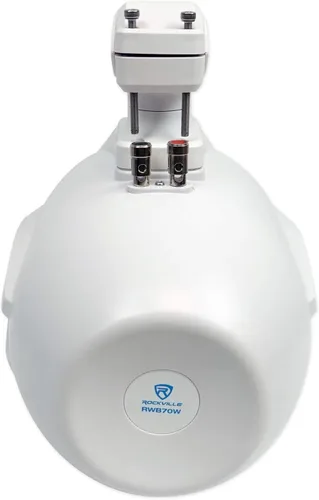 Miniatura 4 de Rockville Par de altavoces de torre de wakeboard marinos RWB70W de 500 W pico/300 W RMS de 4 ohmios, giro de 360 grados, impermeable, soportes