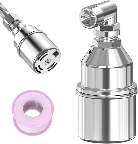 Válvula de flotador de control de nivel de agua totalmente automática de acero inoxidable 304, válvula de flotador de control de nivel de agua