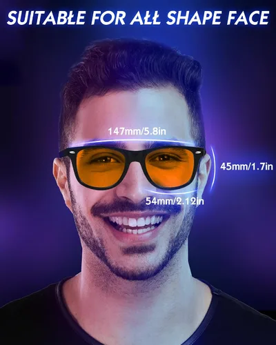 Miniatura 3 de Blue Light Blocking Glasses Gaming- Filtering Computer Gaming Screen/TV/Phone UV Blue Ray