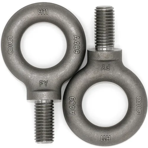 Miniatura 50 de 3 pernos de ojo de hombro de elevación de 7/16"-14 x 1-3/8" Autocolorido