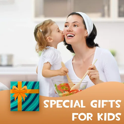 Miniatura 4 de 7th Hill Delantal Personalizado para Niños para Cocinar, Delantal Infantil Personalizado con Sombrero de Chef, Delantal de Cocina para Niños