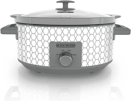 Miniatura 3 de Black+Decker Olla de cocción lenta con control de dial de 7 cuartos