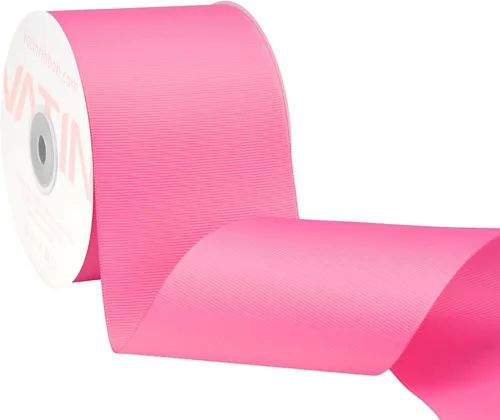 Miniatura 77 de Vatin - Rollo de cinta de grogrén, rollos de 25-50 yardas, perfecto para decoración de bodas, coronas, baby showers, envolturas de paquete de regalo