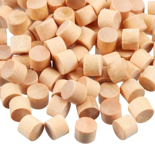 Miniatura 8 de 200 tapas de madera de tamaño mixto – 3/16", "5/16", "3/8", "1/2