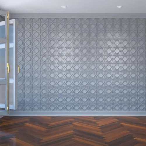 Miniatura 11 de Ekena Millwork 15 3/8 pulgadas de ancho x 15 3/8 pulgadas de alto x 3/8 pulgadas de alto x 3/8 pulgadas de alto. Paneles de pared decorativos