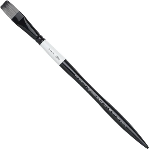 Miniatura 27 de Winsor & Newton Pincel acrílico para artistas, tamaño 20, Filbert