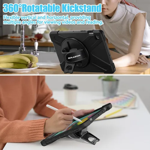 Miniatura 5 de BRAECNstock Para Samsung Galaxy Tab S5e Funda 10.5 Pulgadas 2019 (SM-T720/T725/T727) Con Protector De Pantalla Soporte De Lápiz Soporte
