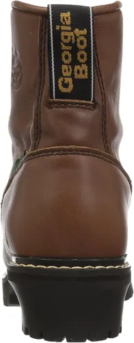 Miniatura 3 de Georgia arranque trabajo Boys 5" impermeable Logger Piel café gb00019