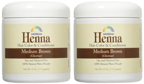 Miniatura 3 de Henna (persa) - Med Brown (castaño), 4 onzas (paquete de 2)