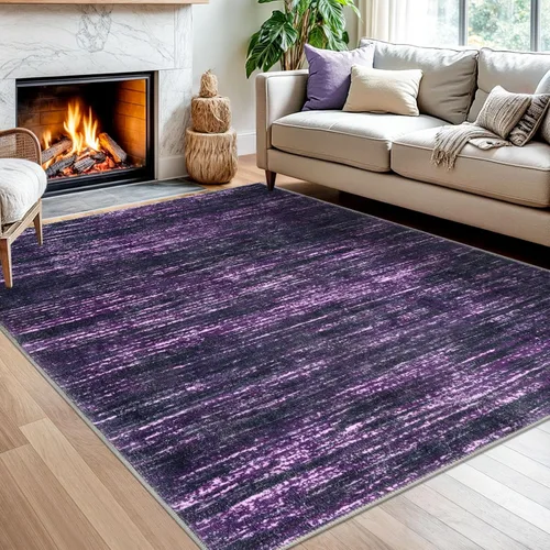 Miniatura 58 de SIILOOM 2 x 3 Alfombra moderna y abstracta para entrada, alfombra neutra azul marino gris multicolor súper suave de área pequeña, alfombras lavables