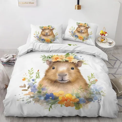Miniatura 38 de Funda de edredón de ancla, tamaño individual, juego de cama náutico, 2 piezas, funda de edredón con patrón de microfibra suave con lazos