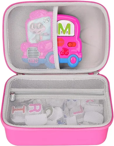 Aproca Funda compatible con el juego de letras magnéticas LeapFrog Fridge Phonics, bolsa de almacenamiento portátil para accesorios (solo funda)