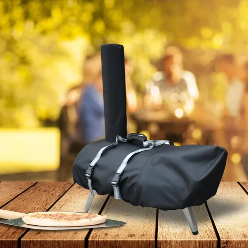 Miniatura 7 de Funda para horno de pizza Ooni Karu 12 multicombustible para horno de pizza al aire libre, resistente, impermeable, tela Oxford 600D, antiarañazos