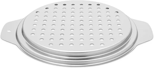 Miniatura 7 de Spaetzle Maker Tapa y raspador – 12.8 x 10.2 pulgadas, grado alimenticio, acero inoxidable, fideos alemanes de huevo, dumpling Swiss Knoepfle
