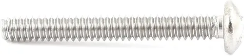 Miniatura 4 de uxcell 50 tornillos de máquina de pernos de cabeza Phillips de acero inoxidable UNC 6 # -32