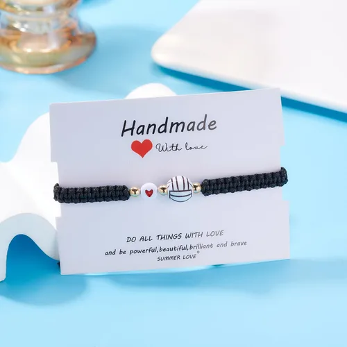 Miniatura 11 de Pulsera de fútbol, fútbol, baloncesto, béisbol, regalos para mujeres y hombres, regalos de cumpleaños, graduación para amantes del deporte, pulseras