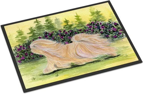 Miniatura 142 de Caroline's Treasures SS8220MAT - Felpudo afgano de 18 x 27 pulgadas, para interiores y exteriores, para entrada, antideslizante, lavable, de pelo