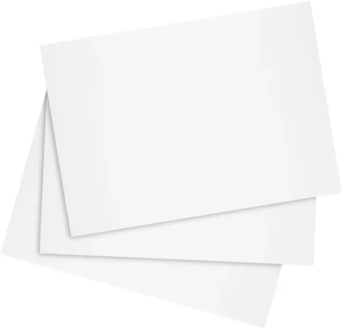 Miniatura 5 de Reskid Paquete de 100 tarjetas de índice gruesas de peso pesado de 3x5 pulgadas en cartulina de 110 libras - Perfectas para tomar notas, estudiar