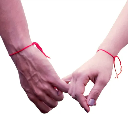 Red String of Fate Bracelet - Anniversary Gift Couples - Boyfriend Girlfriend Matching Bracelets - Husband Wife Couple Jewelry - Pulseras Hilo Rojo