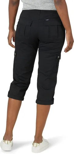 Miniatura 3 de Lee Ultra Lux Comfort con pantalón capri tipo cargo flexible para mujer