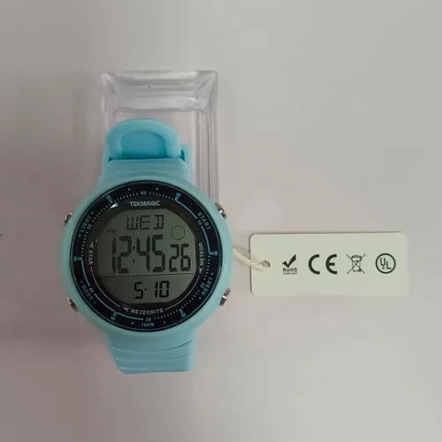 Miniatura 5 de Reloj deportivo digital para niños y niñas, para nadar o bucear 328.1 ft bajo el agua, con múltiples funciones de reloj despertador, cronómetro