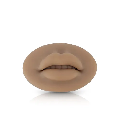 Miniatura 7 de 3 labios falsos, labios de silicona 3D para práctica de maquillaje, labios falsos de silicona suave, para práctica de tatuajes, para práctica