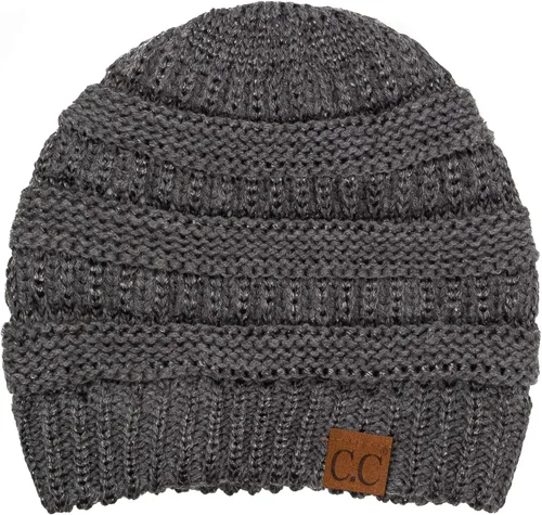 Miniatura 133 de C.C Trendy Warm Chunky Soft Stretch Cable Knit Beanie